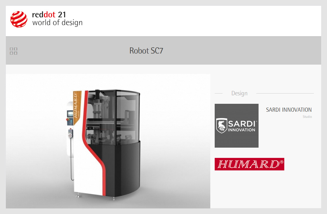 Humard Robot SC7, sardi innovation, Enrique Luis sardi
